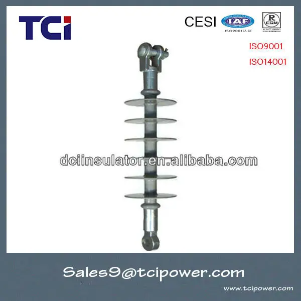 Insulators for contact networks of electrified railways