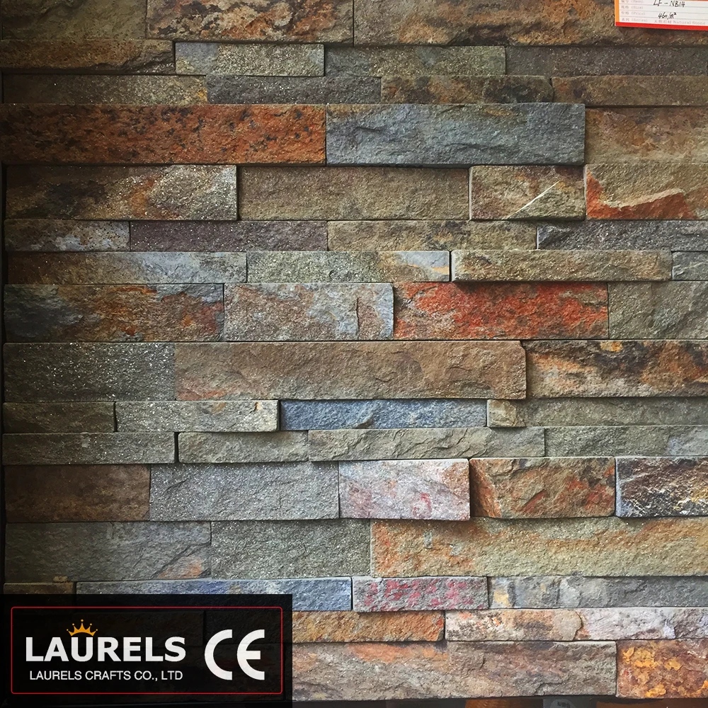 
Rough Rusty Natural Culture Split Stone for Home Decoration 