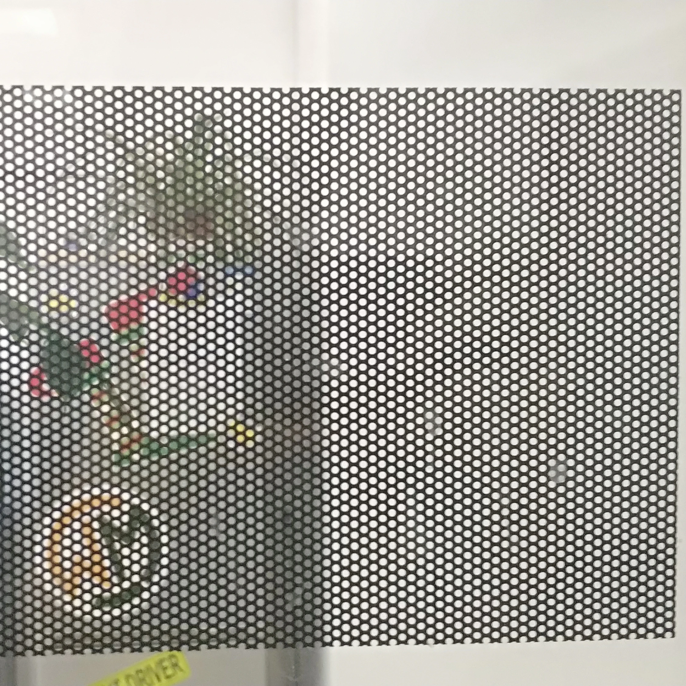 
Hot Sale Advertising glass sticker one way vision see through vinyl 