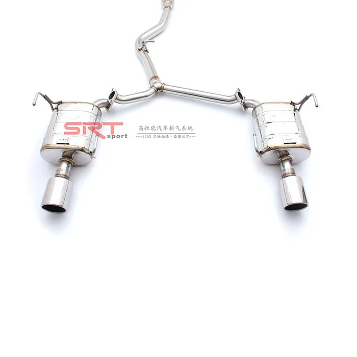 Exhaust system for Subaru downpipe with catalytic cat back with valve control stainless steel material losslee original car