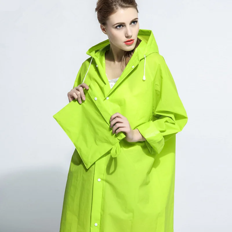 Oem New Style Waterproof EVA Adults School Bags Raincoat