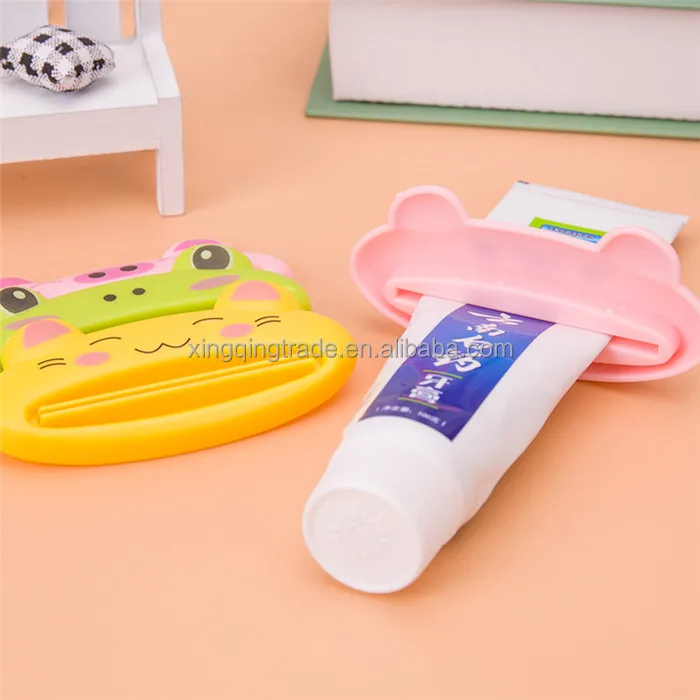 Cute Animal multifunction squeezer / toothpaste squeezer Home Commodity Bathroom Tube Cartoon Toothpaste Dispenser