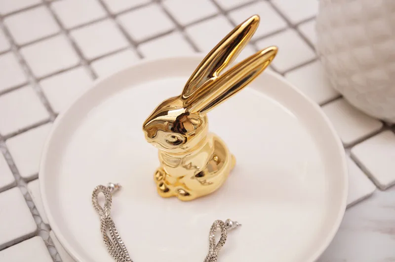 Porcelain dish custom color heart ceramic jewelry tray