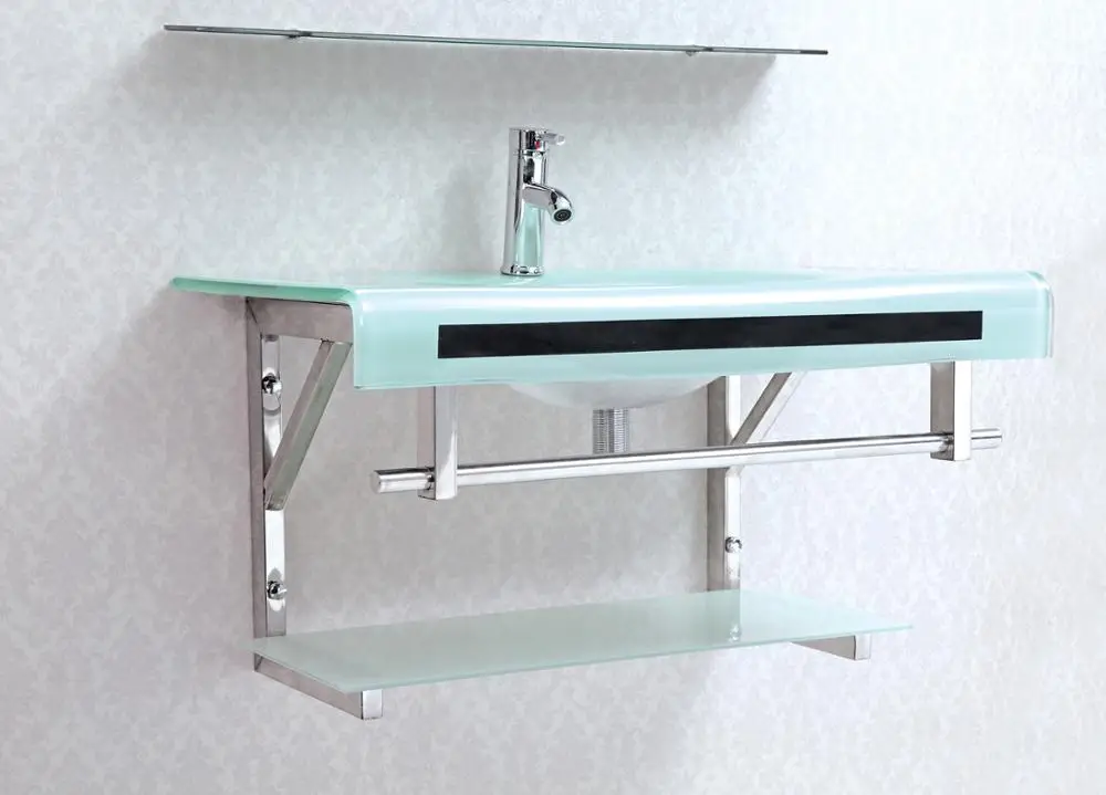 Hot Sale Brazil Bathroom Lacquer Hand Wash Glass Basin Sanitary Ware