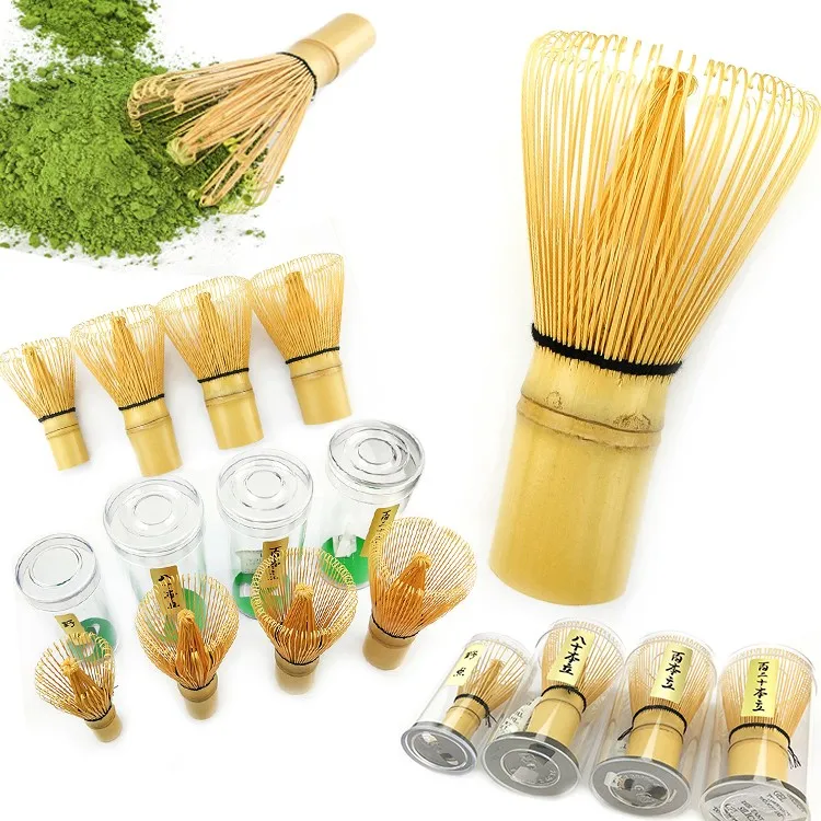 Hot-selling ceremony matcha master handmade matcha tea sets Bamboo Whisk gift scoop tools