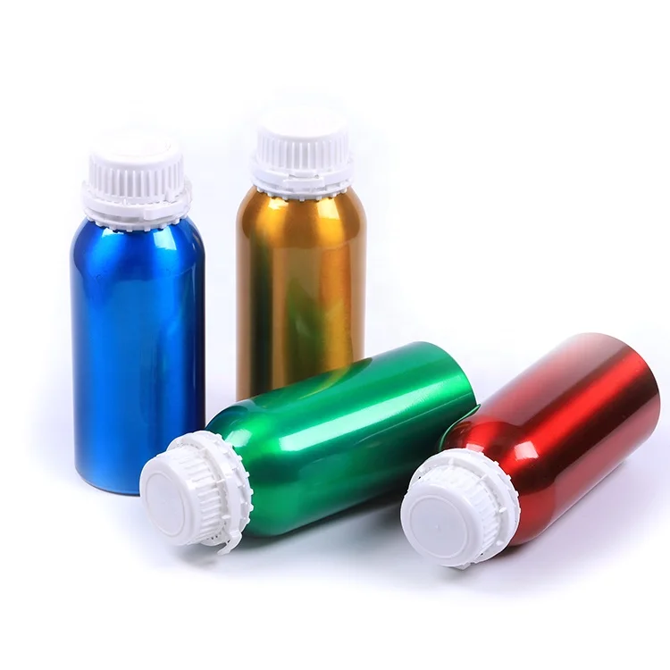 Wholesale recyclable empty spray paint cans blank metal tin aluminum can for essential oil packaging