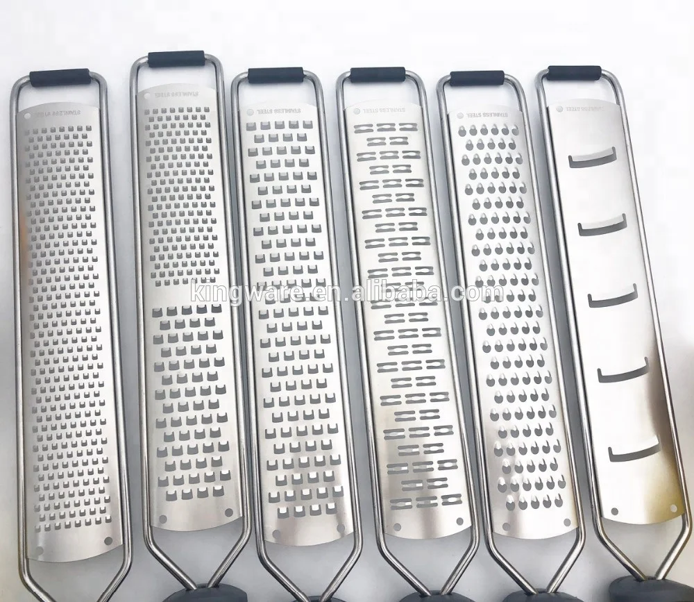 Wholesale Customized hot sale gadgets kitchen accessories non slip handle vegetable coconut cheese grater lemon zester