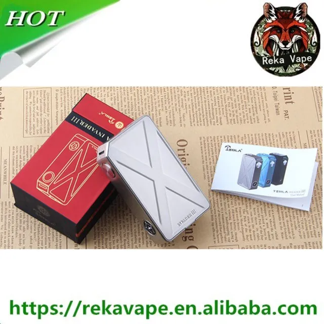 cheap price 100% Original 6.6V 240W Tesla Invader 3 VV/VW III Vape MOD