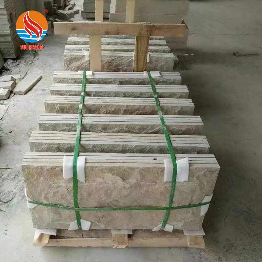 Factory Directly Stone Wall Cadding Mushroom Stone For Exterior Decoration