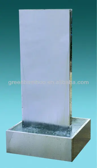 indoor water wall stainless steel fountain garden waterfall SEG0621