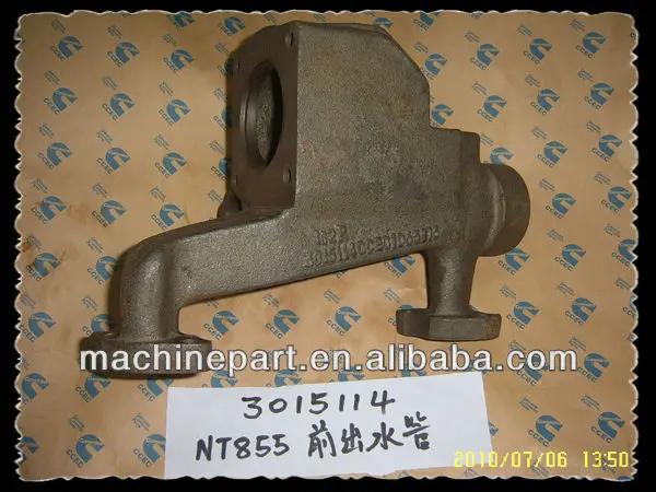 cummins water manifold 3015114 for nt855 engine
