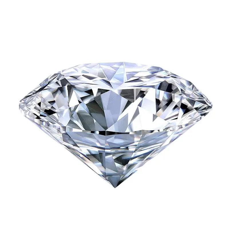 Wholesale 1carat Moissanite Diamond Round 6.5mm White Moissanite Stone