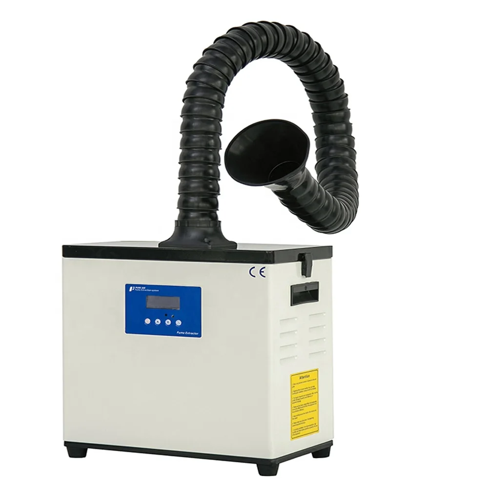 USA Hot Sale Pure-Air Smoke Purification Filter / Air Purification System , Beauty Salon Fume Extractor with factory direct sale