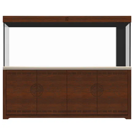 Walnut/White Grain/Rosewood/Nanmu Color Glass Aquarium VDG Series