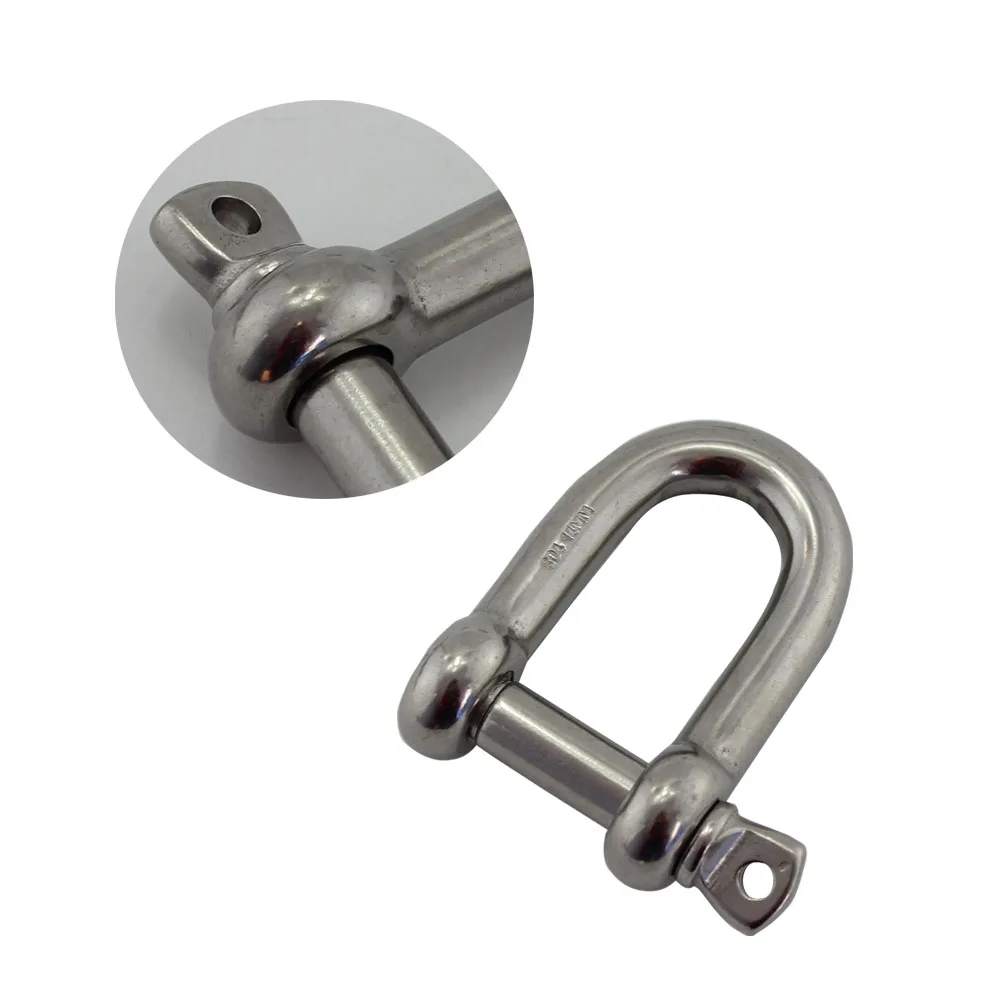 Europe Type Stainless Steel Marine Hardware U Shaped Pin Shackle