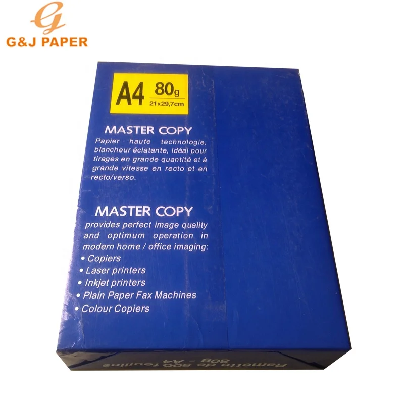 Good Quality 100% Virgin Pulp A4 Paper 70gsm Ream for Copy