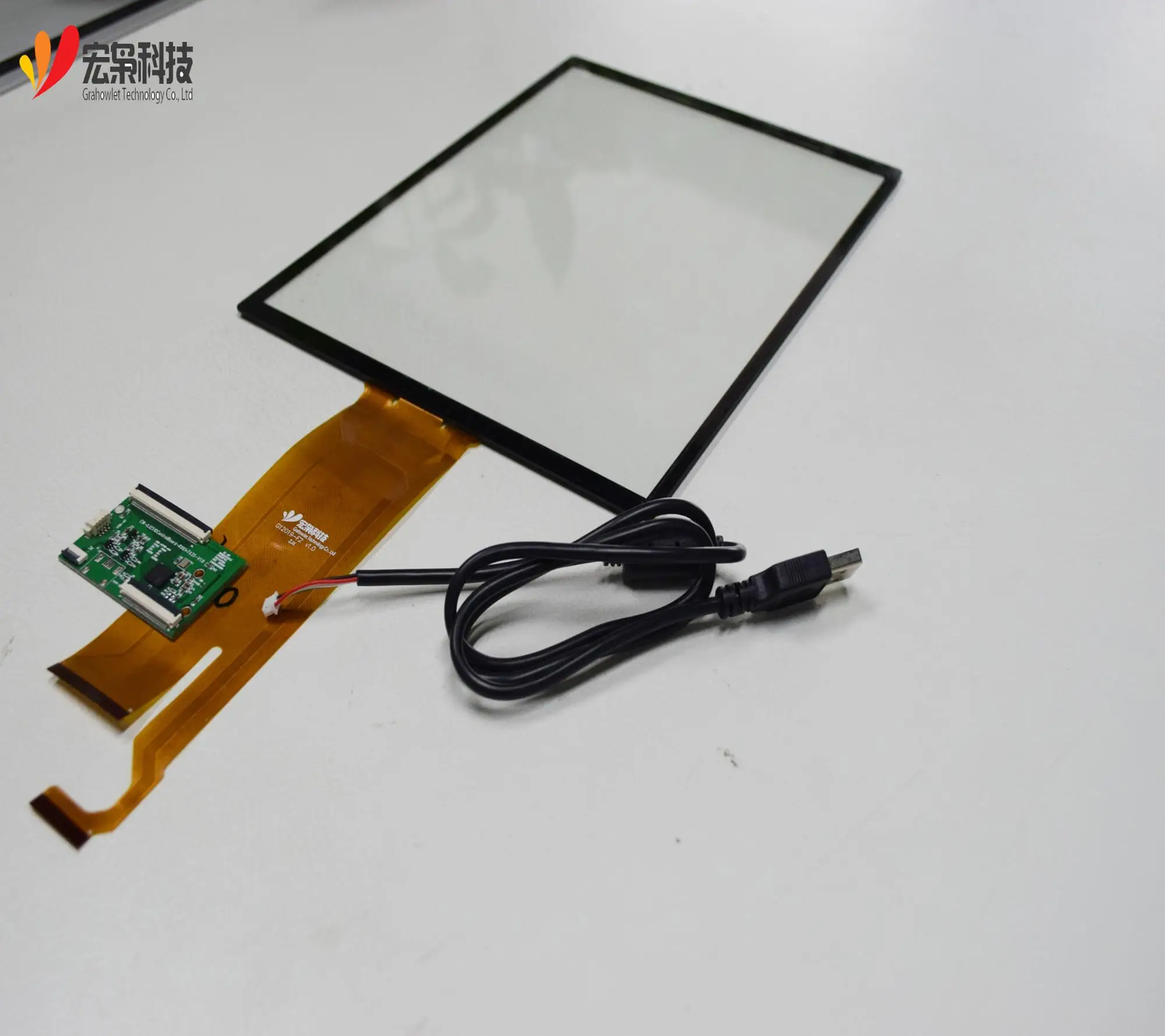 12,1 дюймов USB емкостный сенсорный экран Поддержка перчатки touch