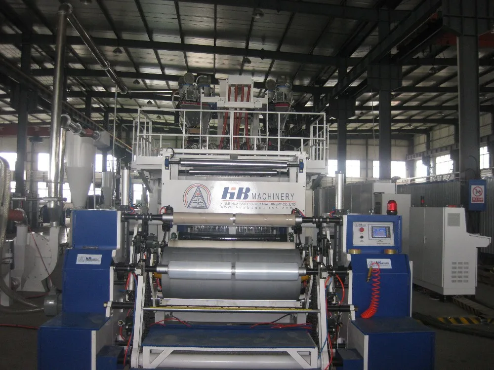 
Cast LLDPE stretch film making machine 
