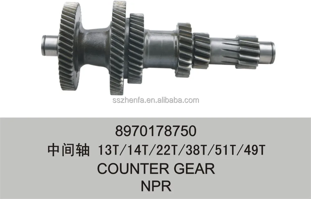 4BE1 NPR Transmission gear counter gear forISUZU 8970178750