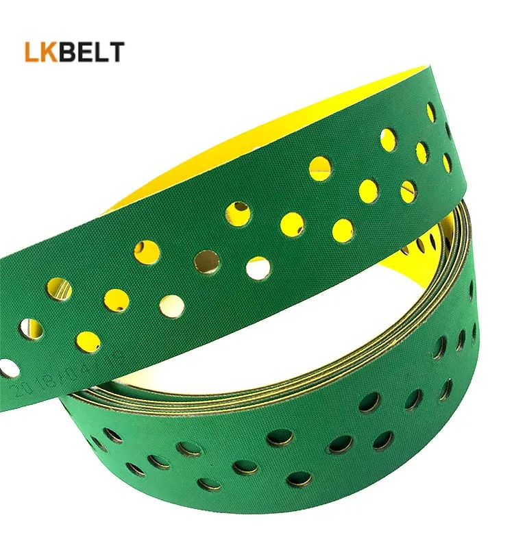 Power transmission nylon flat drive base belts punching hole for textile machine industry