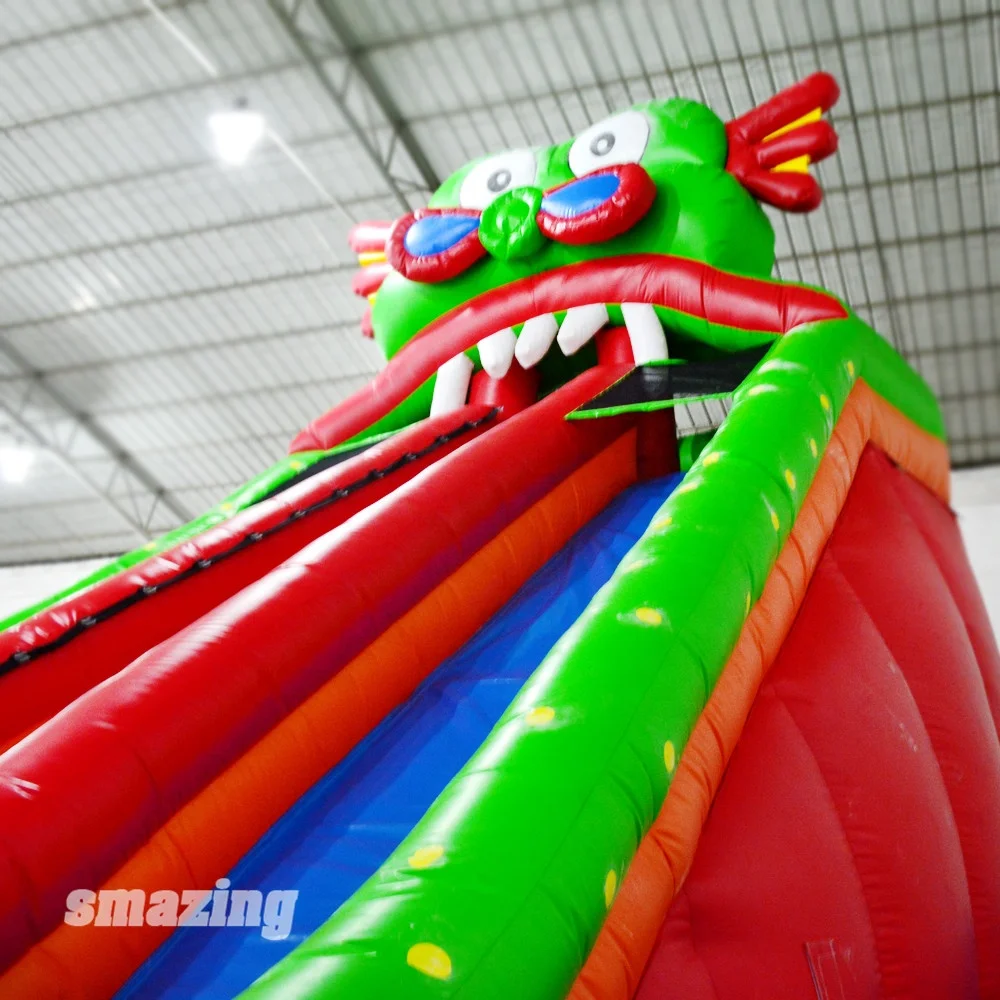 Fun inflatable dinosaur slide inflatable slide for boat sale