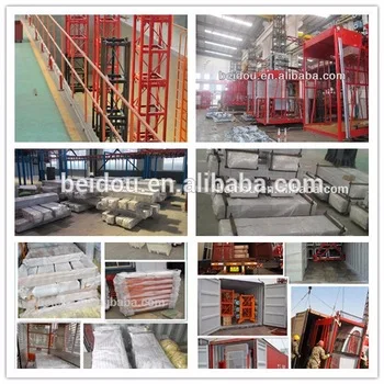 SC100 Single Cabin Construction Hoist to Lift Passenger and Cargo