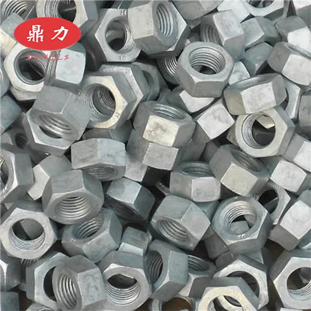 Хорошее качество профессиональная Гайка с шестигранной головкой класса HDG 4 8/6 8/8 8 DIN934 стандартная гайка