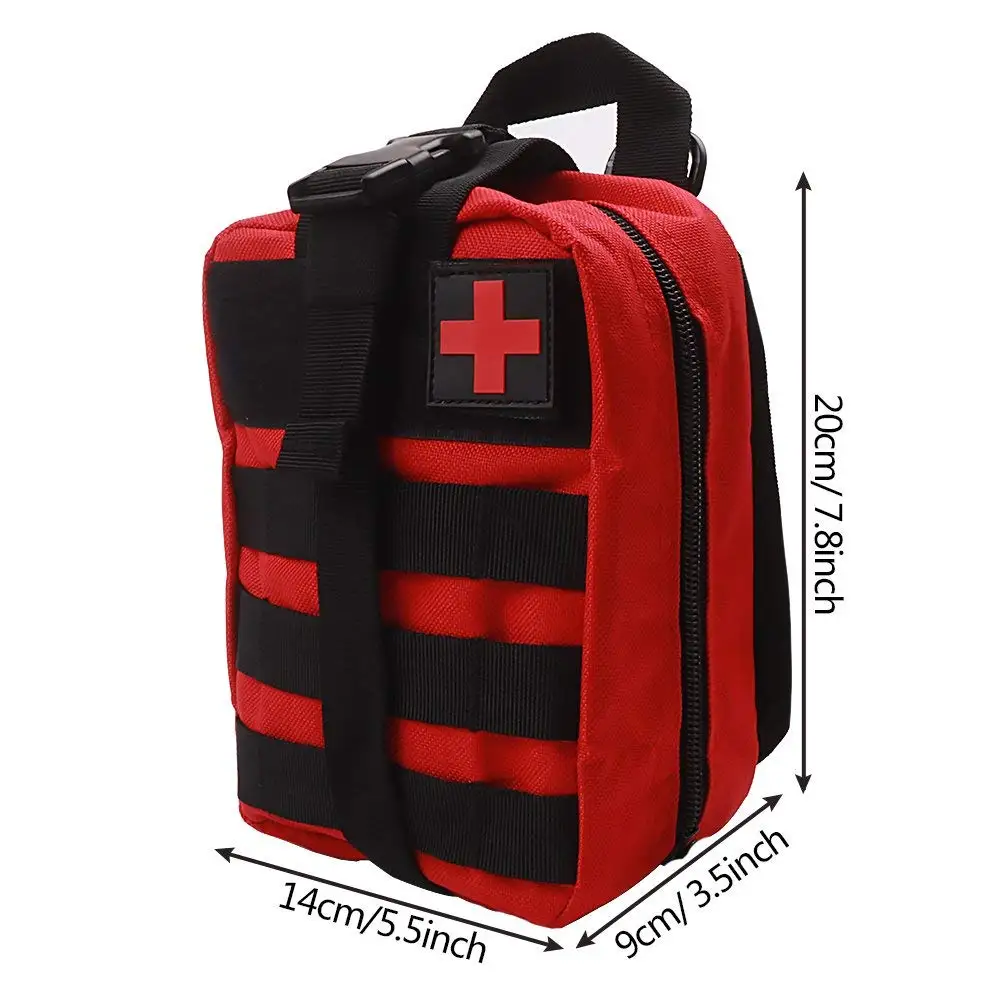 Factory IFAK MOLLE Pouch with Stop The Bleed Kit First Aid Combat Survival Kit Outdoors