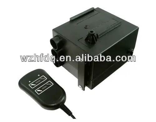 compact wired control box for linear actuator