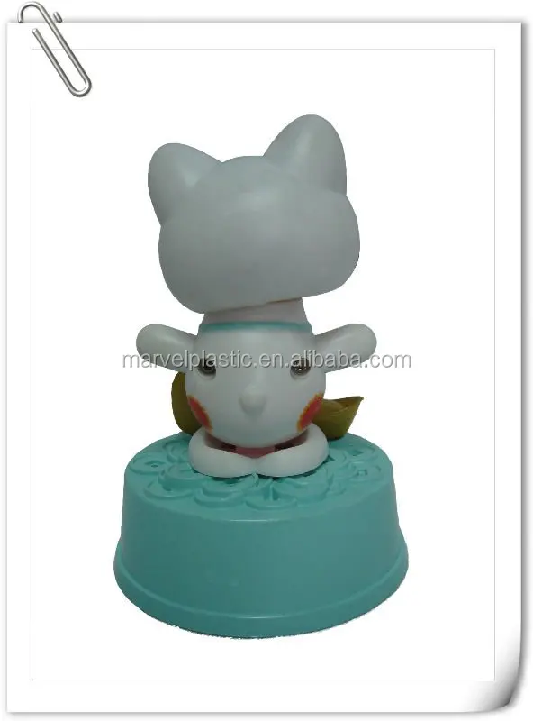 
ABS solar dancing toy cat 
