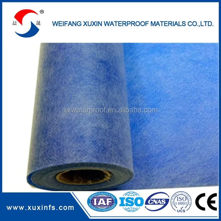 Shower waterproofing damp proof course material pp/pe waterproof membranes for bathroom