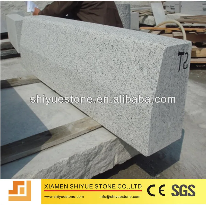 
natural granite parking lot curbstone 