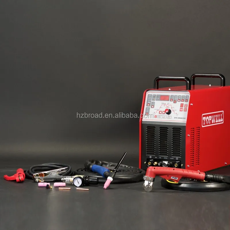 4 в 1 многофункциональная пресесс: дуговой сварки и машина для плазменной резки цена STC-205AC/постоянного тока