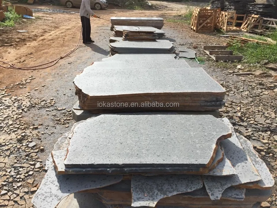 
excellent outdoor natural garden basalt stepping stone,black basalt paver for garden,basalto,basalte 