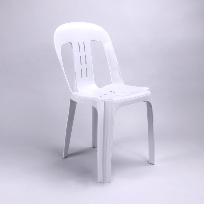 heavy duty plastic dining chair stackable monoblock chair pipee chair
