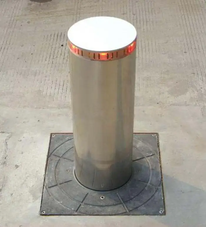 Выдвижной Полуавтоматический гидравлический подъемный столбик, барьер, подъемный дорожный блокировщик для доступа