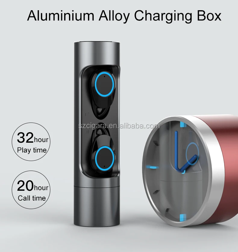 
2021 newest model 5.0 TWS earbuds IPX7 with zinc capsule charging box amazon wish ebay hot selling earphone 