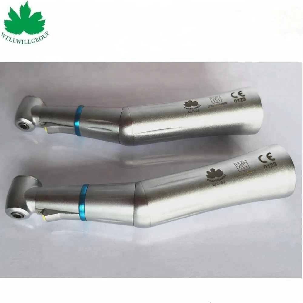 LIC-02 1:1 LED Push Button Low Speed Contra Angle Handpiece