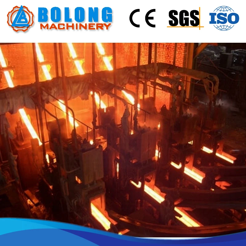 continuous casting machine, ccm for steel billets
