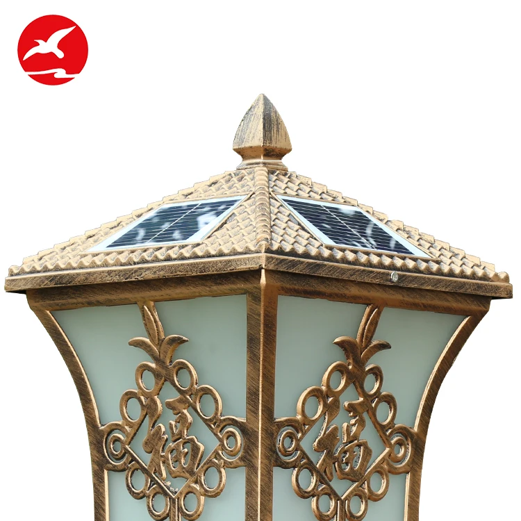 
Unique design high efficiency ip65 outdoor garden rainproof 1watt 2watt 3watt 4watt 5watt solar lawn lamp 