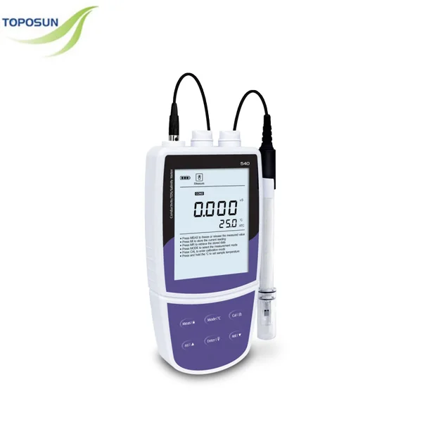 TPS-Bante520 Portable Conductivity Meter, Handheld EC Tester with CE certificate