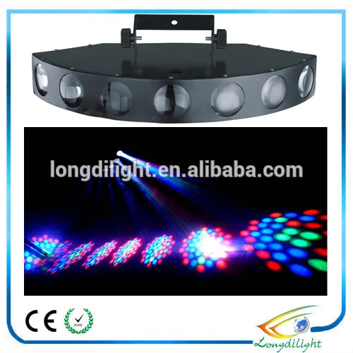 2014 новый светодиодный семь головы лазерного излучения для dj стороны диско-клуб