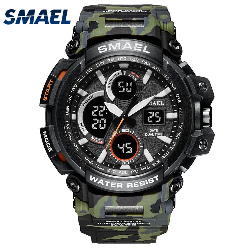 SMAEL Relojes 1708MC analog watch mens sports watch