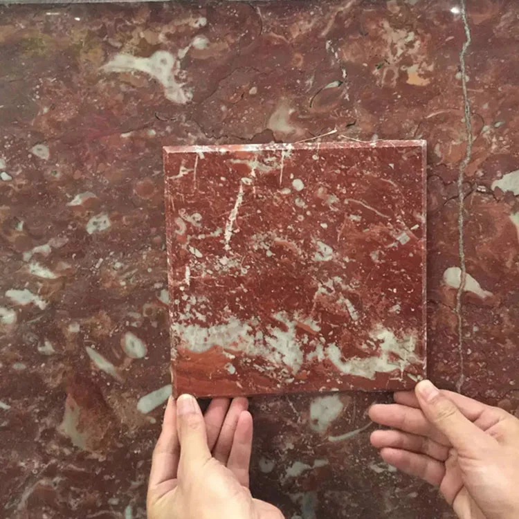 Dark passions spanish red white cream rosso rosa alicante verona stone tile floor burgundy polished tea rose marble Philippines