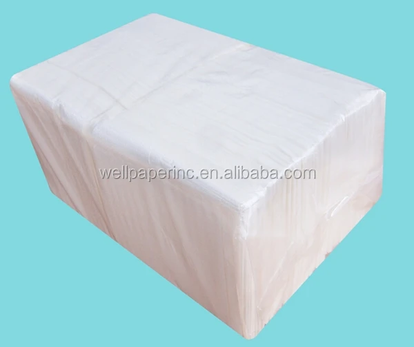 Interfold Dispenser Napkins, 1-Ply, Bag-Pack, 13x8 1/2,White (Case of 6,000)