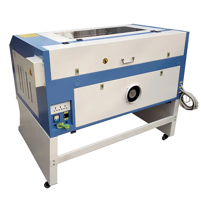 90 Вт reci 6090 Лазерная гравировальная режущая машина резиновый штамп лазерная система ruida