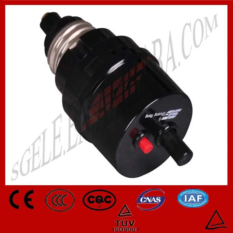 miniature switch black s101 E27 25A 32A
