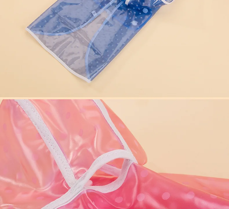 Good quality cute clothes coat pet plain big pet waterproof rain coat for dog