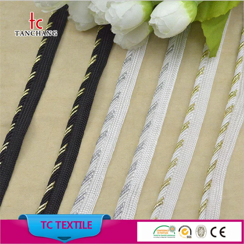 original factory stock wholesale vary designs cotton piping tape piping cord TCPC01-100