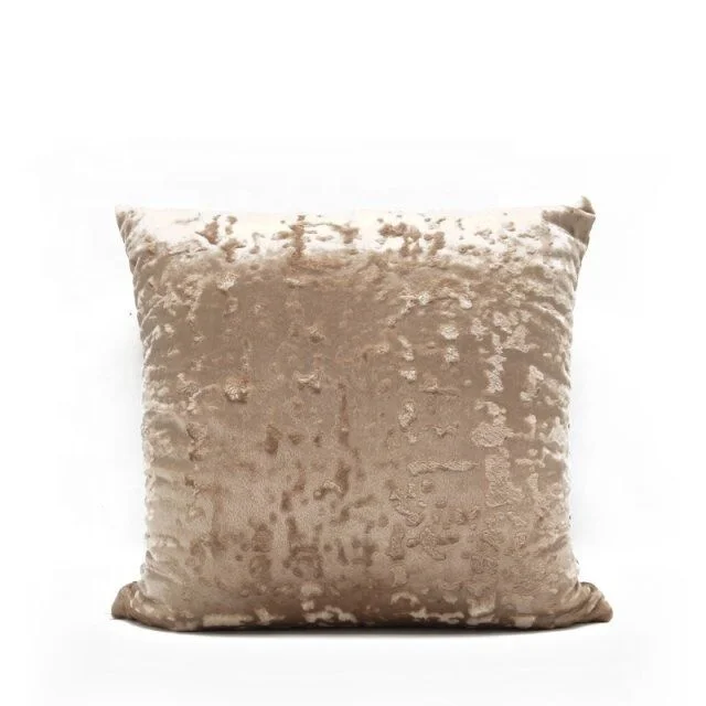 Modern luxury style  cotton flannel fabric sofa seat cushion fabric sofa decorative pillow